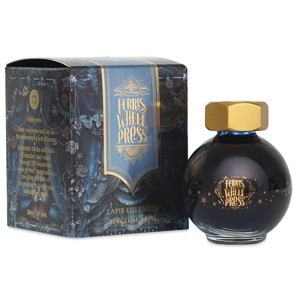 Ferris Wheel Press Ferritales Fountain Pen Ink - Lapis Lullabies, 20 ml
